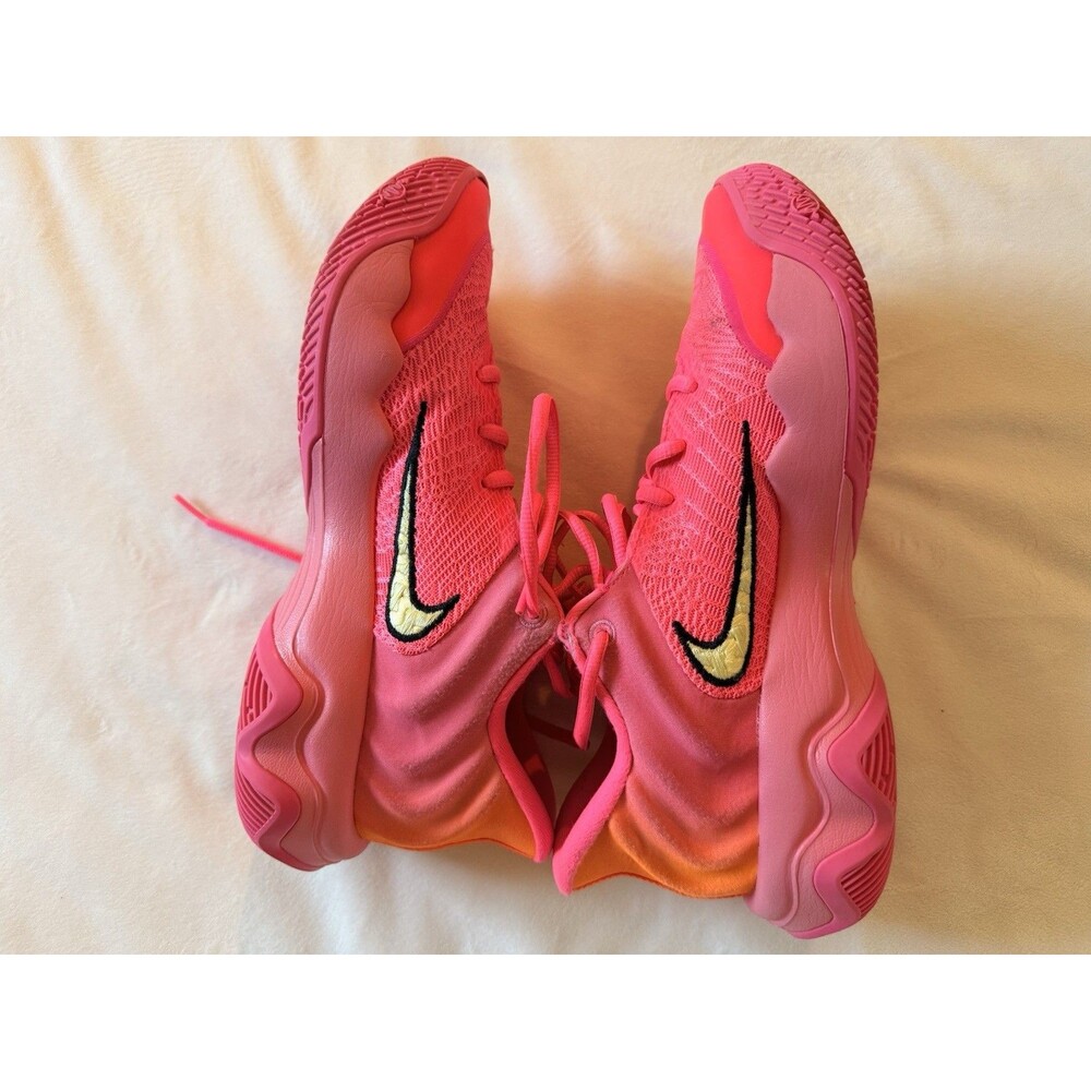 Nike Giannis Immortality 4 Mens Hyper Pink/Total Orange Mid Top Men's size 8